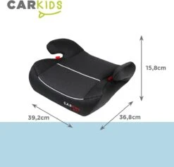 Carkids Auto Zitverhoger Grijs | Autostoeltje Groep 2-3 | Kinderen Van 3,5-12 Jaar | 15-36 Kg -Bekend Babyproducten Winkel 1200x1152 7