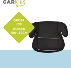 Carkids Auto Zitverhoger Zwart En Wit | Autostoel Groep 2-3 | Kinderen Van 3,5-12 Jaar | 15-36 Kg -Bekend Babyproducten Winkel 1200x1152 9