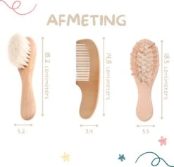 Baby Borstel - Baby Haarborstel - Baby Verzorging Set - Baby Borstel En Kam - Houten Baby Kam - Haarborstel Set - Babyshower Gift- Baby Verzorgingsproducten - Baby Kam - Kraamcadeau -Bekend Babyproducten Winkel 1200x1153 13