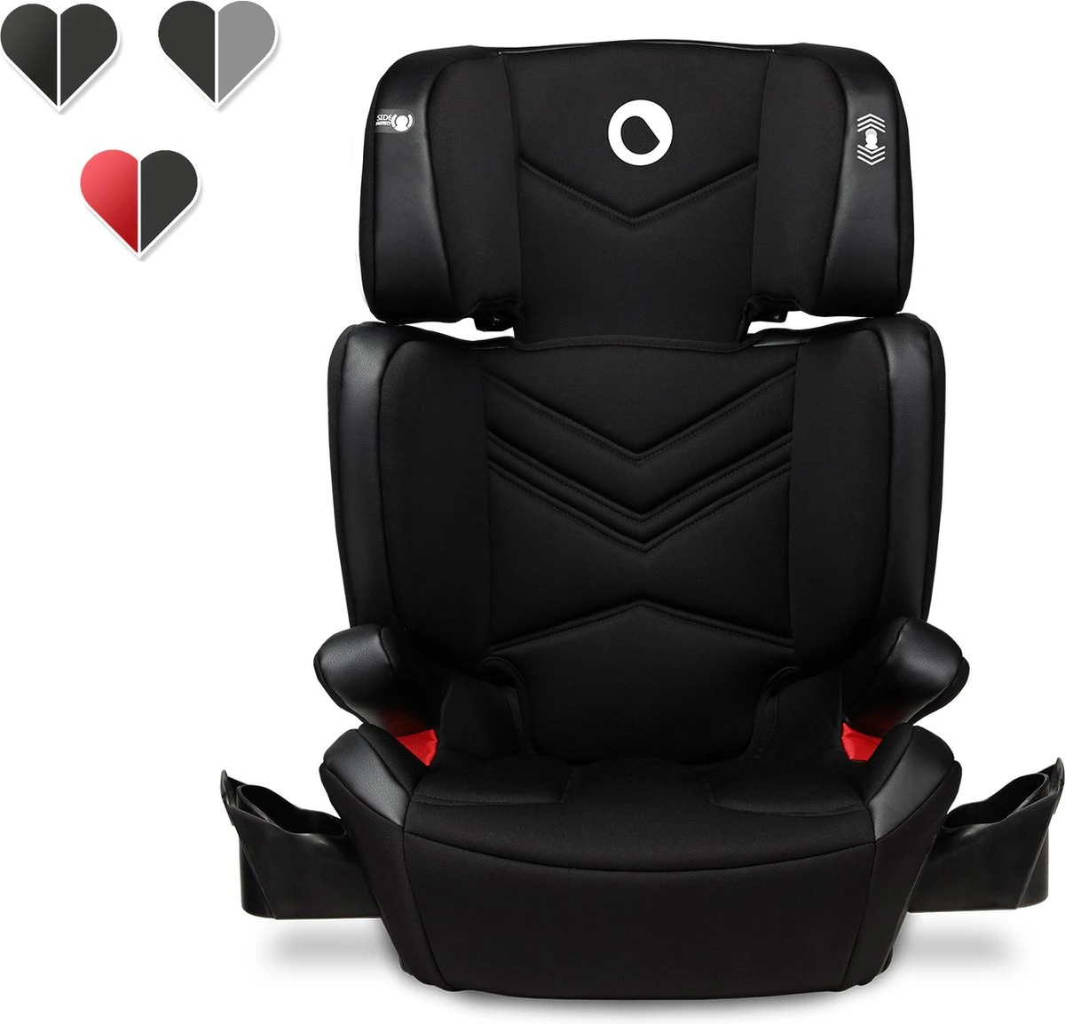 Lionelo Hugo - Autostoeltje - ISOFIX - 7-traps - Tot 12 Jaar 3 Lionelo Hugo - Autostoeltje - ISOFIX - 7-traps - Tot 12 Jaar