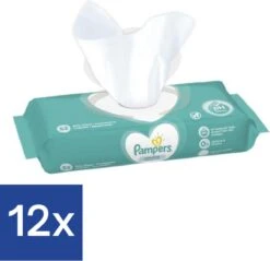 Pampers® Pampers Billendoekjes Sensitive Navulpak - 12 X 52 Doekjes -Bekend Babyproducten Winkel 1200x1161 2