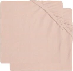 Jollein Baby Hoeslaken Ledikant Katoen 60x120cm - Pale Pink - 2 Stuks -Bekend Babyproducten Winkel 1200x1164 5