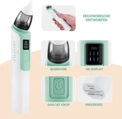 SP Lifestyle ® Neusreiniger Baby - Elektrische Neuszuiger Met USB - Snoetenpoetsers - Snotzuiger Baby - 6 Verschillende Standen 13 SP Lifestyle ® Neusreiniger Baby - Elektrische Neuszuiger Met USB - Snoetenpoetsers - Snotzuiger Baby - 6 Verschillende Standen -Bekend Babyproducten Winkel 1200x1166 6