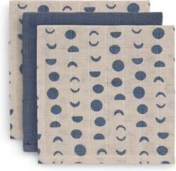 Jollein Hydrofiel Multidoek 70x70cm - Moonlight - 3 Stuks -Bekend Babyproducten Winkel 1200x1166 8