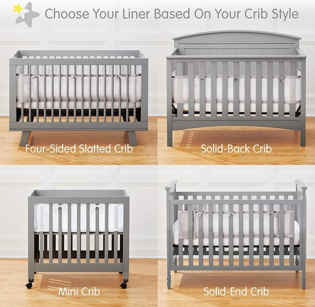 Buxibo - Baby Bed Omrander - Bedbumper - Hoofdbeschermer - Set Van 2 - 340x30cm & 160x30cm 19 Buxibo - Baby Bed Omrander - Bedbumper - Hoofdbeschermer - Set Van 2 - 340x30cm & 160x30cm - Afbeelding 17