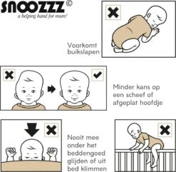 Snoozzz Slaapwikkel Regular - Baby Slaaphulp - Voorkomt Voorkeurshouding - Geschikt Voor Wieg En Ledikant - 0+ Maanden - Wit/Grijs - 180 X 50 Cm 15 Snoozzz Slaapwikkel Regular - Baby Slaaphulp - Voorkomt Voorkeurshouding - Geschikt Voor Wieg En Ledikant - 0+ Maanden - Wit/Grijs - 180 X 50 Cm -Bekend Babyproducten Winkel 1200x1169 6