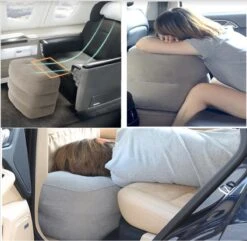 Vliegtuigbedje - Reiskussen - Voetensteun - Multifunctioneel Opblaasbaar Kussen Voor In Het Vliegtuig - Auto - Trein -Bekend Babyproducten Winkel 1200x1170 10