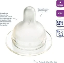 Difrax Flessenspeen Wide Voor Brede Babyflessen - Maat Small - 2 Stuks 21 Difrax Flessenspeen Wide Voor Brede Babyflessen - Maat Small - 2 Stuks -Bekend Babyproducten Winkel 1200x1172 2