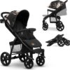 Lionelo Annet Plus - Kinderwagen 2in1 - Inklapsysteem - XXL Dakje - Tot 22 Kg 2 Lionelo Annet Plus - Kinderwagen 2in1 - Inklapsysteem - XXL Dakje - Tot 22 Kg -Bekend Babyproducten Winkel 1200x1173 4