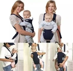 Baby Draagzak Blauw - Baby Carrier – Baby Drager Max. 15 Kg - 2 Tot 18 Maanden - Ergonomisch - Baby Draagdoek - Heupdrager - Steundrager Baby -Bekend Babyproducten Winkel 1200x1174 8