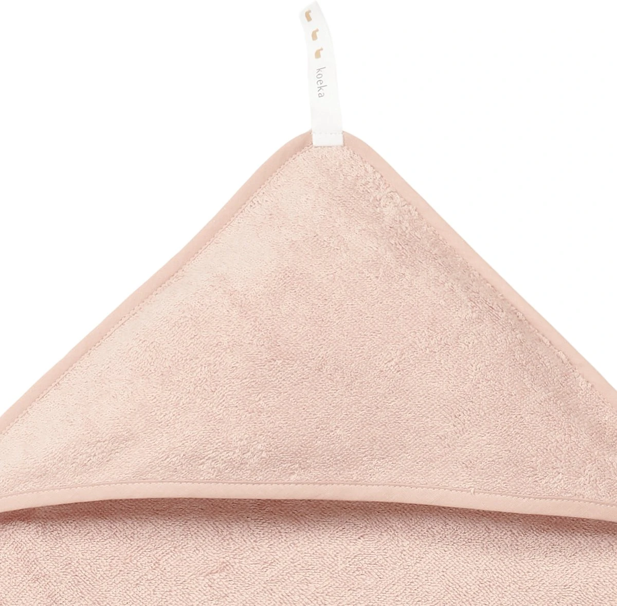 Koeka Baby Badcape Dijon Daily - 100x100cm - Lichtroze 12 Koeka Baby Badcape Dijon Daily - 100x100cm - Lichtroze - Afbeelding 10