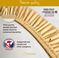 YUNIOO™ - 3-pak Ultra-zacht En Premium Kwaliteit Universele Hoeslakentjes Voor In De Kinderwagen, Verschoonmand, Mozesmand, Wiegje. Ook Te Gebruiken Als Aankleedkussenhoes. Ideaal Als Kraamcadeau. -Bekend Babyproducten Winkel 1200x1180 12