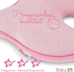 Baby IQ Orthopedisch Baby Hoofdkussen – Traagschuim – Tegen Plat Achterhoofd – Kraamcadeau –Roze – Incl Bandana Slabber 24 Baby IQ Orthopedisch Baby Hoofdkussen – Traagschuim – Tegen Plat Achterhoofd – Kraamcadeau –Roze – Incl Bandana Slabber -Bekend Babyproducten Winkel 1200x1181 16