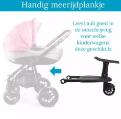 Vosoi - Meerijdplankje - Kinderwagen - Buggy's - Zitje - Onderweg - 1 Wiel - Kinderwagen Accessoires -Bekend Babyproducten Winkel 1200x1181 6