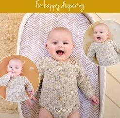 YUNIOO™ - 3-pak Ultra-zacht En Premium Kwaliteit Universele Hoeslakentjes Voor In De Kinderwagen, Verschoonmand, Mozesmand, Wiegje. Ook Te Gebruiken Als Aankleedkussenhoes. Ideaal Als Kraamcadeau. -Bekend Babyproducten Winkel 1200x1182 6