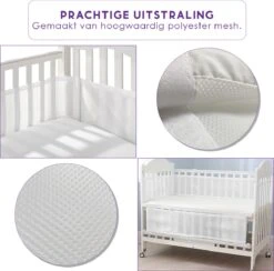 ADSafety - Baby Bed Omrander - Bedbumper - Hoofdbeschermer - Set Van 2 - 340x30cm & 160x30cm 17 ADSafety - Baby Bed Omrander - Bedbumper - Hoofdbeschermer - Set Van 2 - 340x30cm & 160x30cm -Bekend Babyproducten Winkel 1200x1187 19