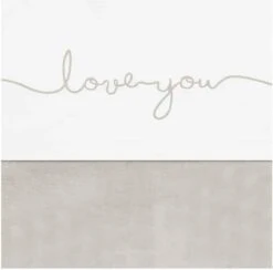 Jollein Baby Laken Wieg 75x100cm Love You - Nougat -Bekend Babyproducten Winkel 1200x1187 22