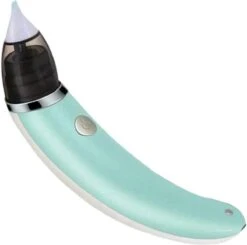 A&K Elektrische Oplaadbare Neuspeer Voor Baby En Kinderen - Inclusief Oplader, Handleiding En Batterijen - Hygiënische Neusreiniger - Baby Aspirator - Neuszuiger - Baby Neuspompje - Toetenveger - Snoetenpoetser - Mintgroen - Neusspoeler -Bekend Babyproducten Winkel 1200x1191 15