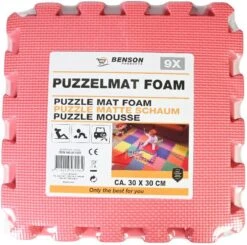 Benson 9 Stuks Zwarte Puzzel Vloertegels Foam 30 X 30 Cm - Puzzel Speelmat - Baby/peuter Speelgoed Matten -Bekend Babyproducten Winkel 1200x1192 5