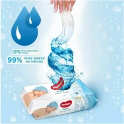 Huggies Billendoekjes - Baby Wipes - Pure Extra Care - 99% Water 56 Doekjes -Bekend Babyproducten Winkel 1200x1193 5