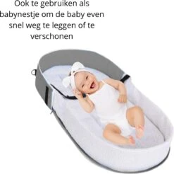 Campingbedje - Camping Bed - Compact Camping Bedje - Baby Nestje - Inclusief Klamboe - Baby Tentje - Grijs - Luxe Campingbedje -Bekend Babyproducten Winkel 1200x1195 18