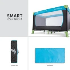 Hauck Dream N Play Campingbedje - Waterblue -Bekend Babyproducten Winkel 1200x1200 1009