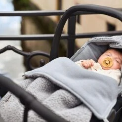 Jollein Voetenzak Voor Autostoel & Kinderwagen - Teddy - Storm Grey -Bekend Babyproducten Winkel 1200x1200 1073