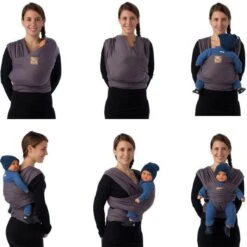 Babylonia Draagdoek - Tricot-Slen - Jeansblauw -Bekend Babyproducten Winkel 1200x1200 1117