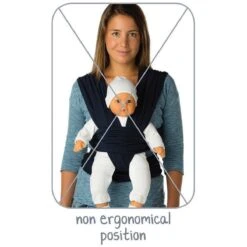 Babylonia Draagdoek - Tricot-Slen - Jeansblauw -Bekend Babyproducten Winkel 1200x1200 1118