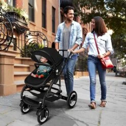 KIDUKU- 3 In 1 Combi-kinderwagen- Zwart- Buggy Incl. Autostoeltje-regenhoes- Inklapbaar 14 KIDUKU- 3 In 1 Combi-kinderwagen- Zwart- Buggy Incl. Autostoeltje-regenhoes- Inklapbaar -Bekend Babyproducten Winkel 1200x1200 1198