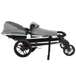 VidaXL Kinderwagen 2-in-1 Aluminium Grijs En Zwart -Bekend Babyproducten Winkel 1200x1200 1212