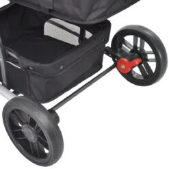 VidaXL Kinderwagen 2-in-1 Aluminium Grijs En Zwart -Bekend Babyproducten Winkel 1200x1200 1214