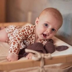 Jollein Speendoekje Bunny Ears - Chestnut -Bekend Babyproducten Winkel 1200x1200 1279