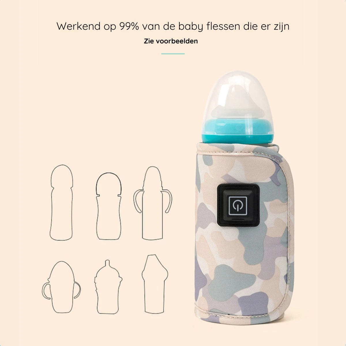 Blensson - Draagbare Baby Fleswarmer Voor Onderweg - USB Melkwarmer - Babyvoeding - Baby Fles Warm Houden Voor Reizen 10 Blensson - Draagbare Baby Fleswarmer Voor Onderweg - USB Melkwarmer - Babyvoeding - Baby Fles Warm Houden Voor Reizen - Afbeelding 8