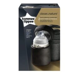 Tommee Tippee Closer To Nature - Geïsoleerde Tas Voor Zuigflessen - Set Van 2 - Zwart -Bekend Babyproducten Winkel 1200x1200 132