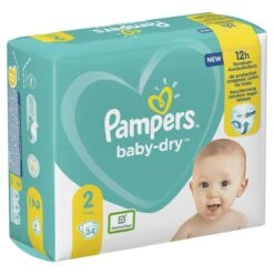 Pampers® Pampers Baby-Dry - Maat 2 (4-8kg) - 34 Luiers 26 Pampers® Pampers Baby-Dry - Maat 2 (4-8kg) - 34 Luiers -Bekend Babyproducten Winkel 1200x1200 1351