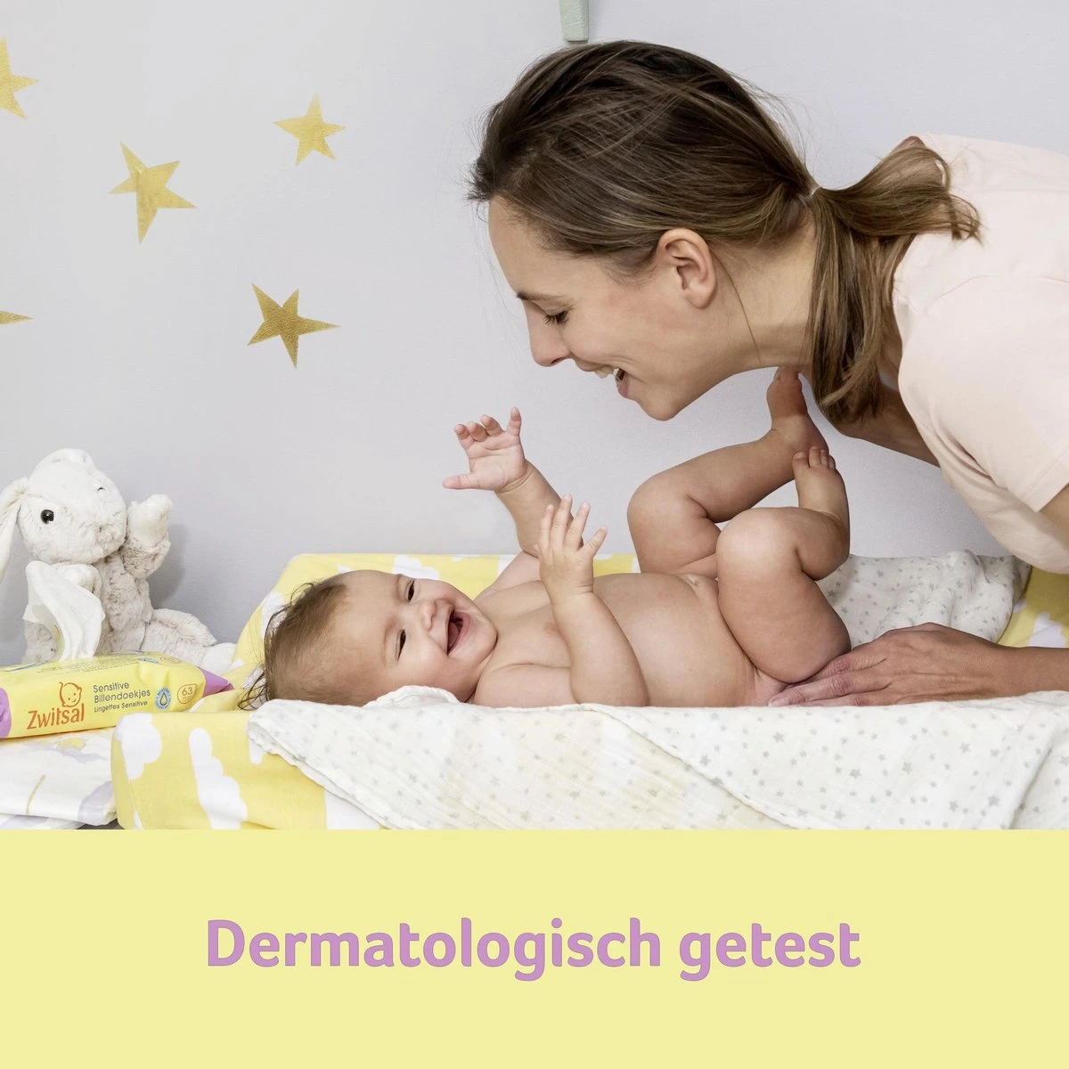 Zwitsal Sensitive Billendoekjes Alcoholvrij - 1539 Doekjes - Voordeelverpakking 8 Zwitsal Sensitive Billendoekjes Alcoholvrij - 1539 Doekjes - Voordeelverpakking - Afbeelding 6