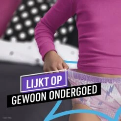 Ninjamas Pyjama Pants Luierbroekjes Meisje - 10 Nachtluiers Voor Bedplassen - 4-7 Jaar -Bekend Babyproducten Winkel 1200x1200 1498