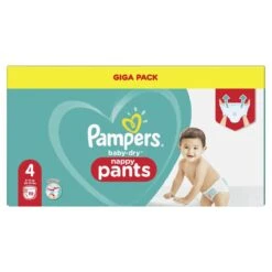 Pampers® Pampers Baby-Dry Pants - Maat 4 (9kg-15kg) - 112 Luierbroekjes - Giga Pack 26 Pampers® Pampers Baby-Dry Pants - Maat 4 (9kg-15kg) - 112 Luierbroekjes - Giga Pack -Bekend Babyproducten Winkel 1200x1200 1509