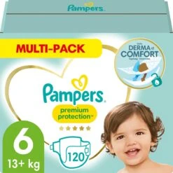 Pampers® Pampers Premium Protection Luiers - Maat 6 (13+ Kg) - 120 Stuks - Multi-Pack