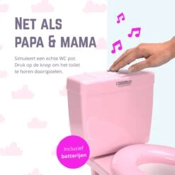 Casteleyn - Toilet Trainer - WC Potje - Plaspotje - Kinder Toilet - Met Geluid - Tot 21KG - Roze 16 Casteleyn - Toilet Trainer - WC Potje - Plaspotje - Kinder Toilet - Met Geluid - Tot 21KG - Roze -Bekend Babyproducten Winkel 1200x1200 1548
