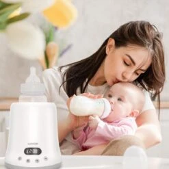 Luvion Eco Fast Deluxe 4 In 1 Flessenwarmer - Verwarmt Zeer Snel - Steriliseren Met Stoomkap - Warmhouden En Ontdooien -Bekend Babyproducten Winkel 1200x1200 158
