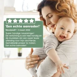 Hunnybunny® Elektrische Neusreiniger Voor Baby’s Met Muziek En Licht – Neuspeer - Aspirator - Neuszuiger - USB-compatibel -Bekend Babyproducten Winkel 1200x1200 1641