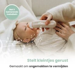 Babily® - Elektrische Neusreiniger Voor Baby's - 0 T/m 6 Jaar - Neuszuiger - Neuspeer - Snoetenpoetser - Toetenveger - Aspirator - Incl. 5 Zuigkrachtstanden En 3 Kalmerende Melodieën -Bekend Babyproducten Winkel 1200x1200 1690