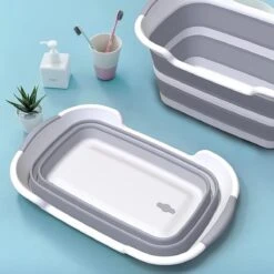 Merkloos Baby Badje Opvouwbaar - Multifunctioneel - Wasmand - Opbergmand - Speelgoed Opslag - Babybadje -Bekend Babyproducten Winkel 1200x1200 1750