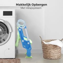 LifeGoods WC Verkleiner Met Trapje - Trainer Met Opstapje - 2 Tot 7 Jaar - Groen/Blauw -Bekend Babyproducten Winkel 1200x1200 1912