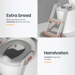 XIORI-SEMS - WC Verkleiner Met Trapje - Toiletverkleiner - Wit Met Goud - Toilettrainer - 2 Tot 7 Jaar - Met Beloningssysteem -Bekend Babyproducten Winkel 1200x1200 1919