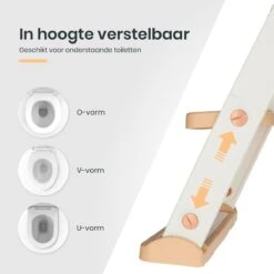 XIORI-SEMS - WC Verkleiner Met Trapje - Toiletverkleiner - Wit Met Goud - Toilettrainer - 2 Tot 7 Jaar - Met Beloningssysteem -Bekend Babyproducten Winkel 1200x1200 1922