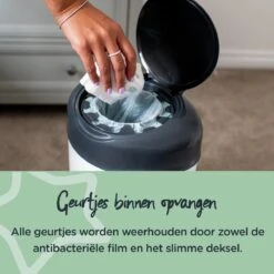 Tommee Tippee Simplee Sangenic Luieremmer, Milieuvriendelijker Systeem, Inclusief 1 Navulcassette Met Duurzaam Geproduceerde Antibacteriële GREENFILM, Grijs 12 Tommee Tippee Simplee Sangenic Luieremmer, Milieuvriendelijker Systeem, Inclusief 1 Navulcassette Met Duurzaam Geproduceerde Antibacteriële GREENFILM, Grijs -Bekend Babyproducten Winkel 1200x1200 1954