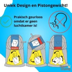 Luieremmer Medium Zilver - Middel - Zonder Navulling - Geschikt Voor Pampers En Huggies - Stoma -Bekend Babyproducten Winkel 1200x1200 1964